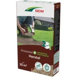 DCM Graszaad Voor Herstel & Doorzaai RIPARO PLUS + Organische Mest - 35 M²