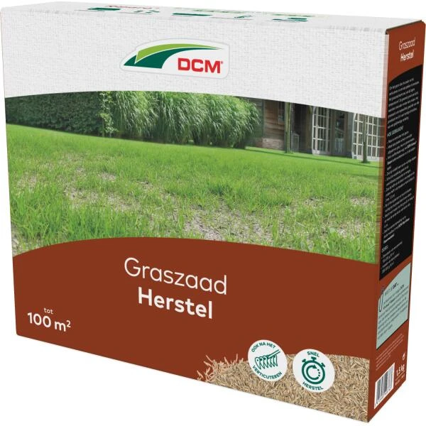 DCM graszaad Herstel 100 m² - 1,5 kg DCM Graszaad Herstel 100 M² - 1,5 Kg -Winkel Voor Plantenzaden En Meststoffen 1646903448 1 600