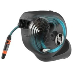 Wandslangenbox GARDENA RollUp Blauw - S - 15 M -Winkel Voor Plantenzaden En Meststoffen 1650966324 5 600