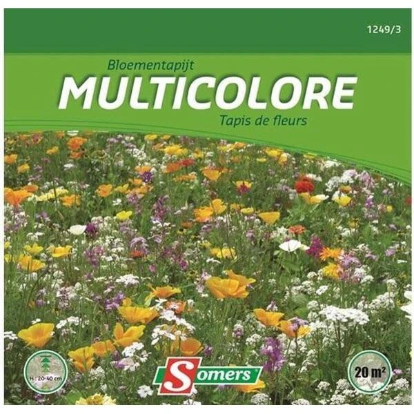 Bloemenmix - Tapijt Multicolore 20 M² -Winkel Voor Plantenzaden En Meststoffen bloementapijt multicolore 20 m 1652794633 1 600