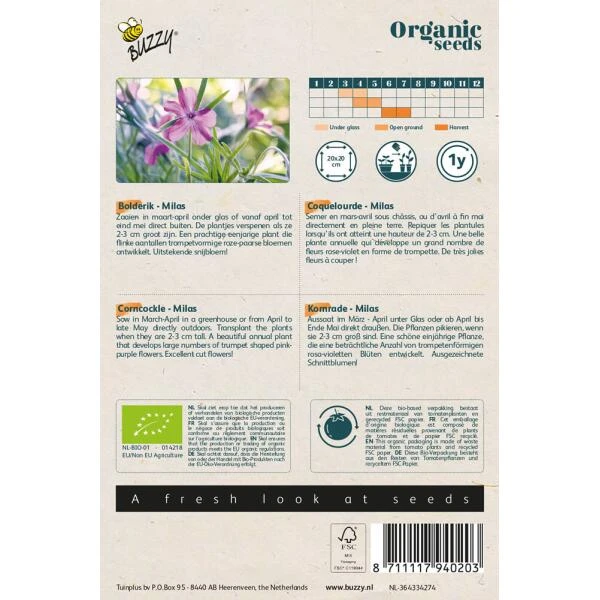 Bolderik - Agrostemma githago BIO Bolderik - Agrostemma Githago BIO -Winkel Voor Plantenzaden En Meststoffen bolderik agrostemma githago bio 1646840382 1497 600