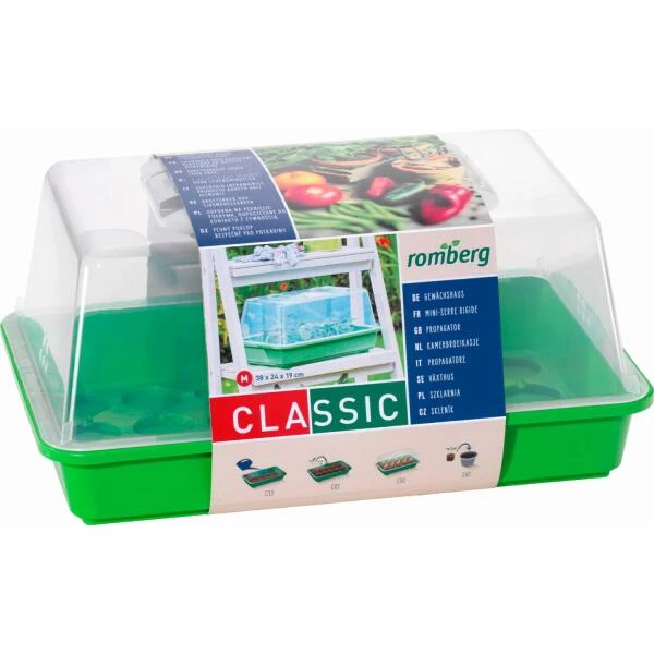 Broeikas Romberg M - 38 × 24 × 19 cm Broeikas Romberg M - 38 × 24 × 19 Cm -Winkel Voor Plantenzaden En Meststoffen broeikas romberg 38 x 24 x 19 cm 1653480675 1 600