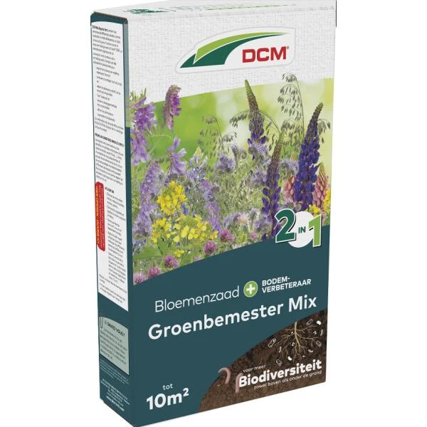 DCM groenbemester mix 2 in 1 - 10 m ² DCM Groenbemester Mix 2 In 1 - 10 M ² -Winkel Voor Plantenzaden En Meststoffen dcm groenbemester mix 10 m 1680003748 1 600