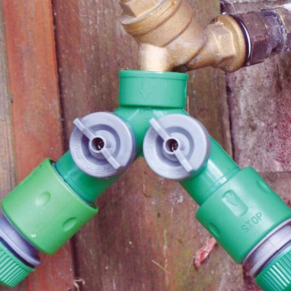 Dubbele tuinslang connector Dubbele Tuinslang Connector -Winkel Voor Plantenzaden En Meststoffen duo tuinslang adapter 1515504331 1 600