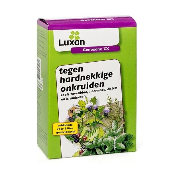 Luxan Genoxone tegen hardnekkige onkruiden ZX - 100 ml Luxan Genoxone Tegen Hardnekkige Onkruiden ZX - 100 Ml -Winkel Voor Plantenzaden En Meststoffen genoxone tegen hardnekkige onkruiden 100 ml 1601042196 1 600