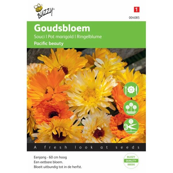Goudsbloem Pacific Beauty - Calendula officinalis Goudsbloem Pacific Beauty - Calendula Officinalis -Winkel Voor Plantenzaden En Meststoffen goudsbloem pacific beauty calendula officinalis 1646840324 299 600