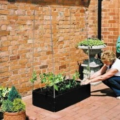 Groeibed 1 × 0,5 M Met Klimframe -Winkel Voor Plantenzaden En Meststoffen groeibed met frame 1 x 05 m 1484056561 3 600