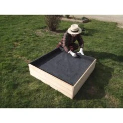 Gronddoek In Vilt Voor Vierkante Moestuin 120 × 120 Cm -Winkel Voor Plantenzaden En Meststoffen gronddoek in vilt vierkante moestuin 1513765107 3 600