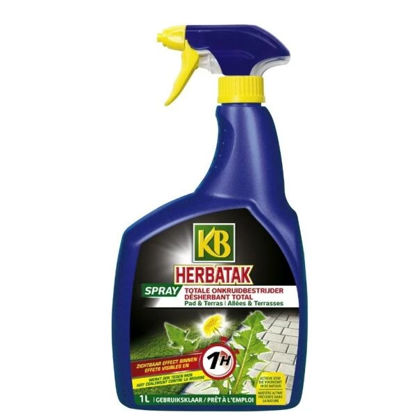 Herbatak pad en terras spray totale onkruidbestrijder - 1 liter Herbatak Pad En Terras Spray Totale Onkruidbestrijder - 1 Liter -Winkel Voor Plantenzaden En Meststoffen herbatak spray gebruiksklaar 1 liter 1540818307 1 600