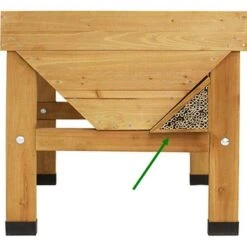 Insectenhotel BEE BAR Voor Vegtrug Naturel 2 Insectenhotel BEE BAR Voor Vegtrug Naturel -Winkel Voor Plantenzaden En Meststoffen insectenhotel voor vegtrug naturel 1544172344 1 600