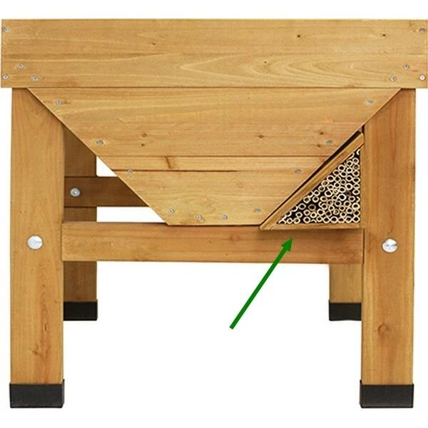 Insectenhotel BEE BAR voor Vegtrug naturel Insectenhotel BEE BAR Voor Vegtrug Naturel -Winkel Voor Plantenzaden En Meststoffen insectenhotel voor vegtrug naturel 1544172344 1 600