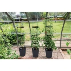 Tomatentoren 150 Cm Met Bewateringssysteem - Grijs -Winkel Voor Plantenzaden En Meststoffen klimplantentoren met bewateringssysteem 1519073384 5 600