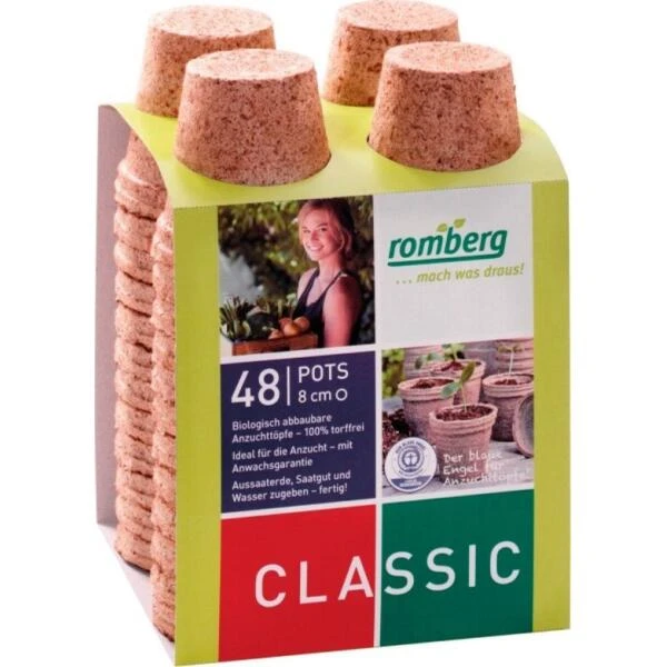 Vezelpotjes rond 8 cm - biologisch afbreekbaar - set van 48 stuks Vezelpotjes Rond 8 Cm - Biologisch Afbreekbaar - Set Van 48 Stuks -Winkel Voor Plantenzaden En Meststoffen kokos potjes rond 8 cm 1518944533 1 600