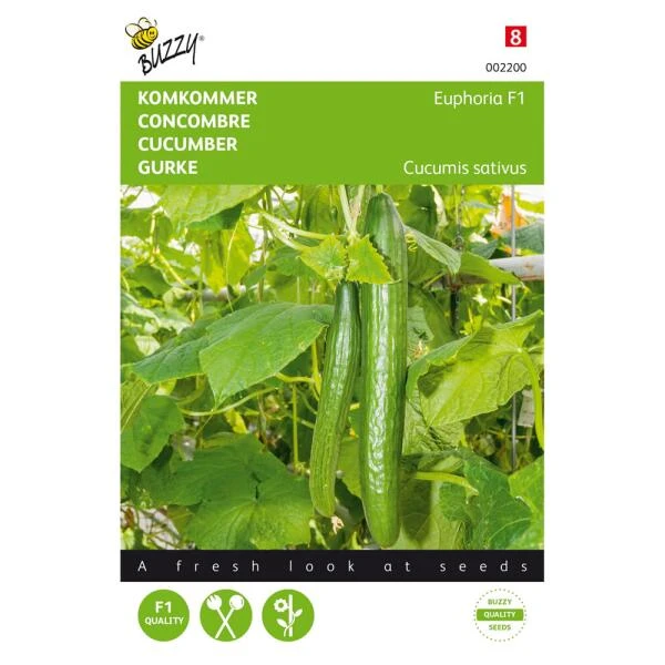 Komkommer Euphoria F1 hybride Cucumis sativus Komkommer Euphoria F1 Hybride Cucumis Sativus -Winkel Voor Plantenzaden En Meststoffen komkommer euphoria f1 hybride cucumis sativus 1646840315 91 600