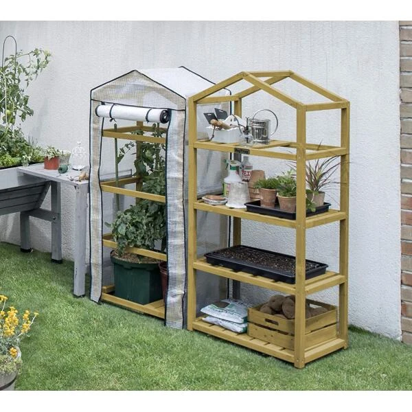 Vegtrug kweekkas met houten frame - 4 rekken Vegtrug Kweekkas Met Houten Frame - 4 Rekken -Winkel Voor Plantenzaden En Meststoffen kweekkas vegtrug 4 rekken 1625039832 4 600