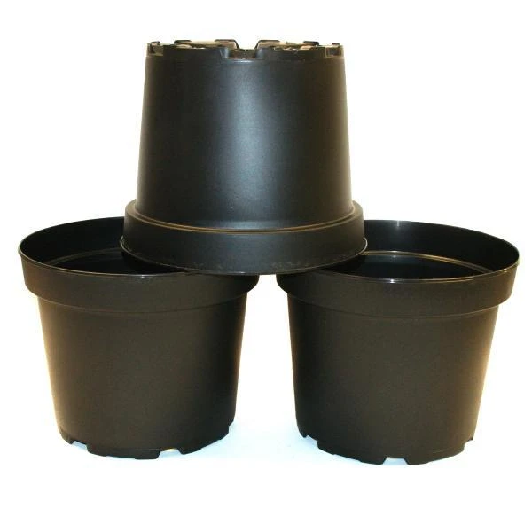 Zwarte ronde pot - 5 L Zwarte Ronde Pot - 5 L -Winkel Voor Plantenzaden En Meststoffen kweekpotten zwart 5 l 1484056773 1 600