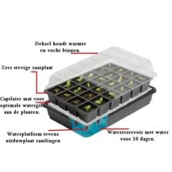 Kweekset Met Autobewatering - 24 Cellen -Winkel Voor Plantenzaden En Meststoffen kweekset 24 cellen autobewatering 1490204350 1 600