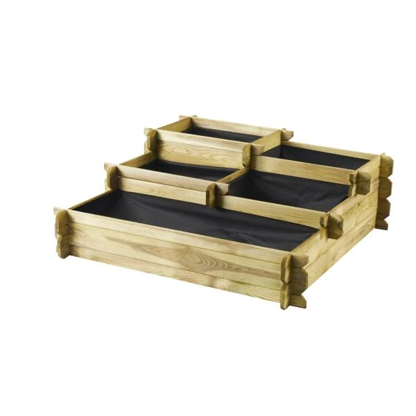 Moestuinbak Angelic trapvorm - 187 liter Moestuinbak Angelic Trapvorm - 187 Liter -Winkel Voor Plantenzaden En Meststoffen moestuinbak angelic trapvorm 1669189088 2 600