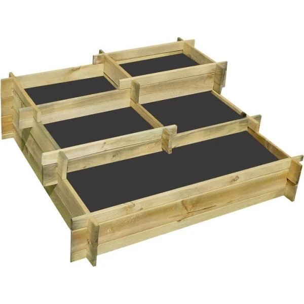 Moestuinbak Angelic trapvorm - 187 liter Moestuinbak Angelic Trapvorm - 187 Liter -Winkel Voor Plantenzaden En Meststoffen moestuinbak nikita trapvorm 1554188551 1 600