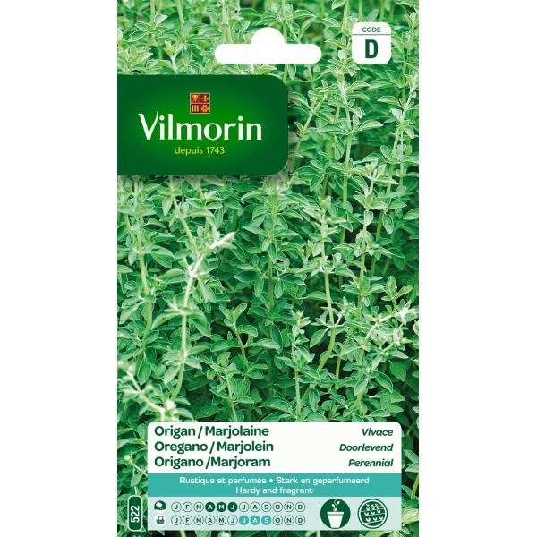 Origano Marjolein - Origanum vulgare Origano Marjolein - Origanum Vulgare -Winkel Voor Plantenzaden En Meststoffen origano marjolein origanum vulgare 1646839535 161 600