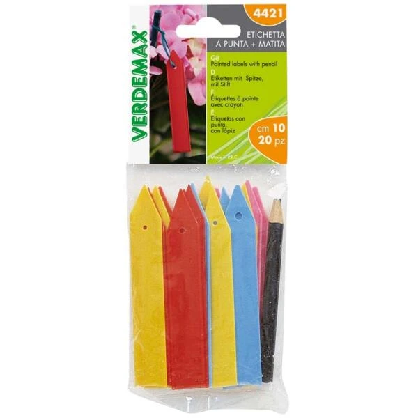 Plantenlabels kleur + potlood - set van 20 stuks Plantenlabels Kleur + Potlood - Set Van 20 Stuks -Winkel Voor Plantenzaden En Meststoffen plantenetks kleur potlood 1487441096 0 600