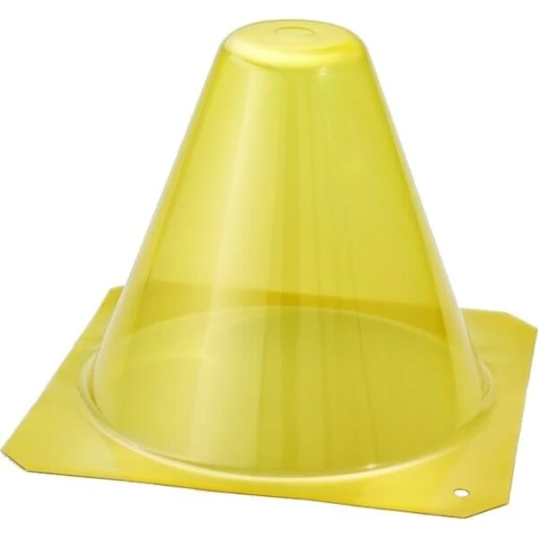 Kunstof PET plantenhoed - geel - set van 12 stuks Kunstof PET Plantenhoed - Geel - Set Van 12 Stuks -Winkel Voor Plantenzaden En Meststoffen plantenhoed geel 1597067271 1 600