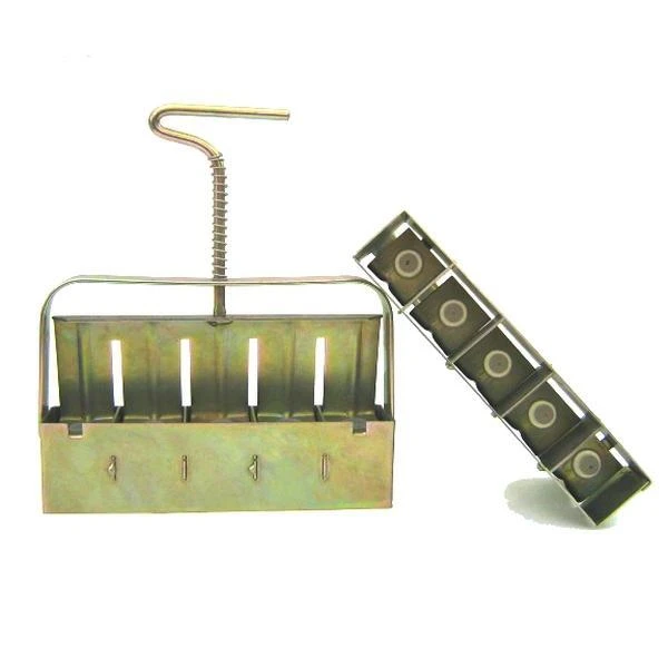 Gegalvaniseerde pottenpers - 5 potjes van 38 mm Gegalvaniseerde Pottenpers - 5 Potjes Van 38 Mm -Winkel Voor Plantenzaden En Meststoffen pottenpers 5 x 38 mm 1484055151 1 600