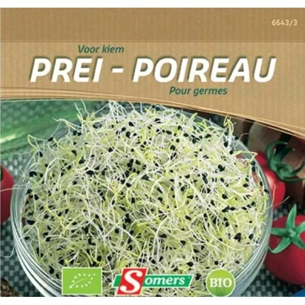 Prei spruiten - kiemgroente BIO Prei Spruiten - Kiemgroente BIO -Winkel Voor Plantenzaden En Meststoffen preispruiten kiemgroente bio 1653899660 1 600