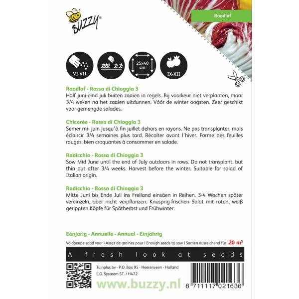 Roodlof Palla Rossa Cichorium endivia Roodlof Palla Rossa Cichorium Endivia -Winkel Voor Plantenzaden En Meststoffen roodlof palla rossa cichorium endivia 1646840315 88 600