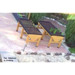 Vegtrug Verhoogde Kweektafel - 180 × 76 × 80 Cm -Winkel Voor Plantenzaden En Meststoffen vegtrug 180 cm 1484054920 5 600