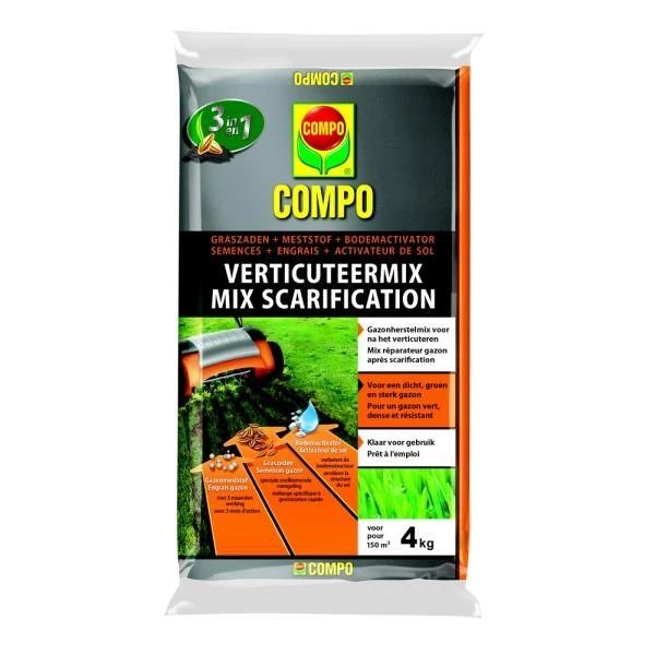 Verticuteermix drie in één 4 kg Compo Verticuteermix Drie In één 4 Kg -Winkel Voor Plantenzaden En Meststoffen verticuteermix drie in n 4 kg 1484062816 1 600