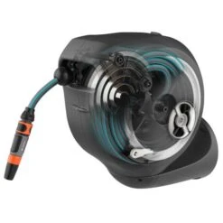 Wandslangenbox GARDENA RollUp Wit - S - 15 M -Winkel Voor Plantenzaden En Meststoffen wandslangbox rollup s gardena 1617258486 5 600