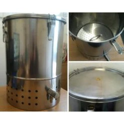 Wormenbak RVS - Indoor 30 Liter -Winkel Voor Plantenzaden En Meststoffen wormenbak rvs indoor 30 liter 1509975095 4 600